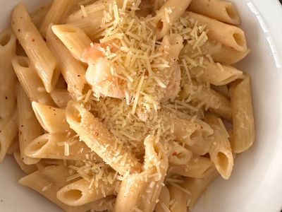 麻辣奶白醬義大利麵
