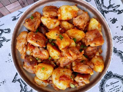 和風奶油馬鈴薯雞肉