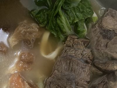 半筋半肉牛肉麵（半成品加工）