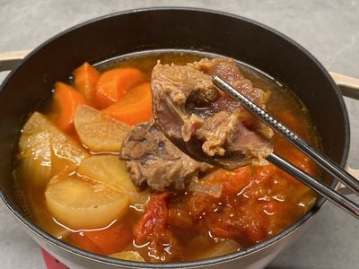 參考食譜 : 蕃茄牛肉湯（$350）｜附影片