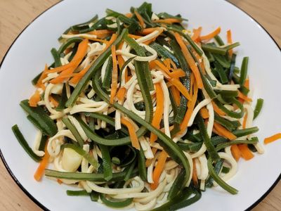 參考食譜 : 海帶豆腐絲
