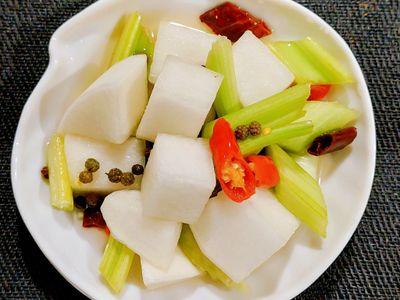 西芹蘿蔔泡菜(五辛素)