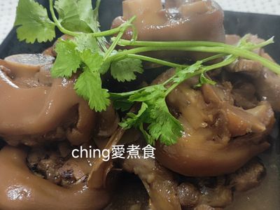 年菜上桌-迎接好運旺旺滷豬蹄