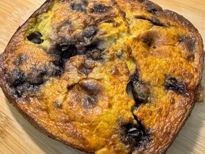 豆渣香蕉餅（無糖 高蛋白 低GI)