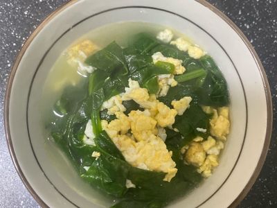 菠菜雞蛋湯