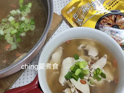 十分鐘上菜-麻油雞片湯