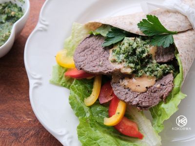 阿根廷青醬牛肉捲餅