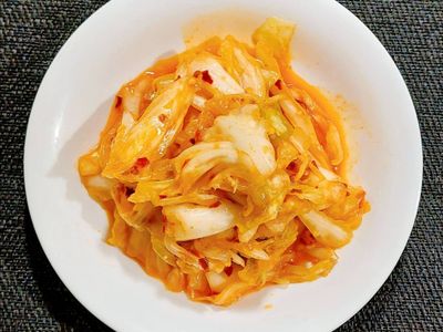 爽脆紅油泡菜(五辛素)