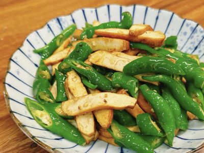 青龍椒炒豆乾