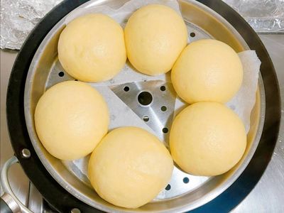 玉米麵饅頭(純素)