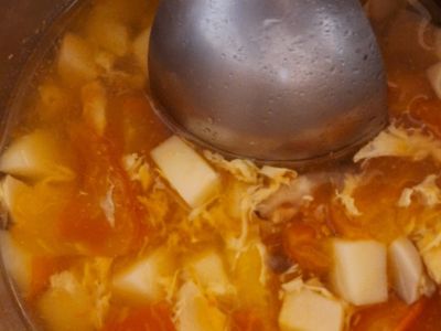 營養番茄馬鈴薯菇菇湯