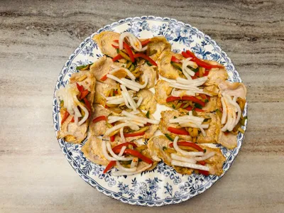 里肌肉排佐時蔬