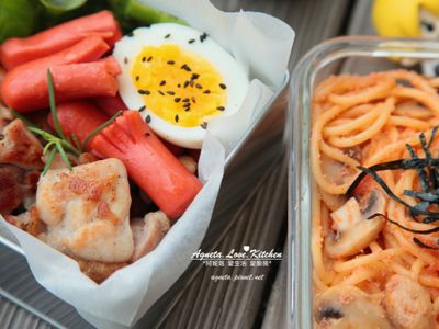 參考食譜 : [阿妮塔♥海賊] 必做海賊便當(海賊弁当)。