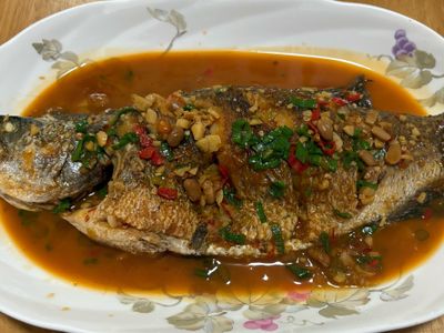紅燒鱸魚