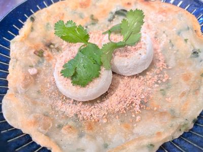 春捲冰淇淋(蔥油餅版)