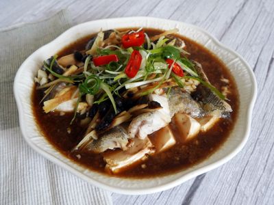 豆豉龍虎斑魚排
