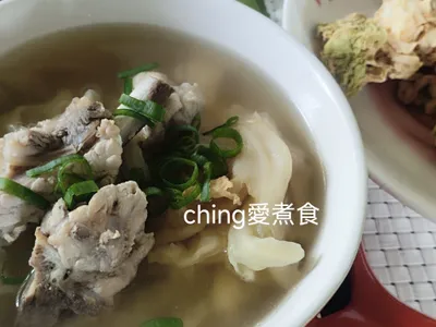 古早味清燉高麗菜乾排骨湯