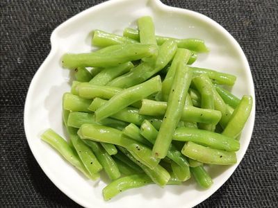 清爽涼拌四季豆(純素)