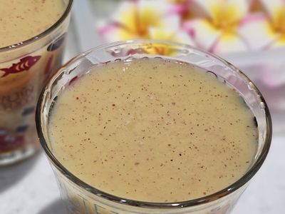 栗子地瓜蘋果汁