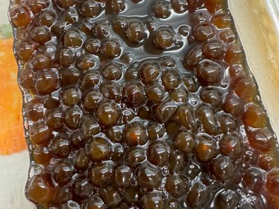 參考食譜 : 紅心波霸粉圓