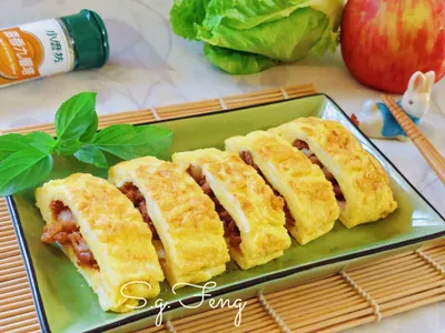 塔香肉燥蛋捲