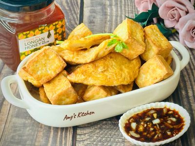 免油炸香酥甜不辣 (蒜蜜醬)