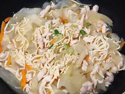 胡瓜大黃瓜雞絲拌乾絲