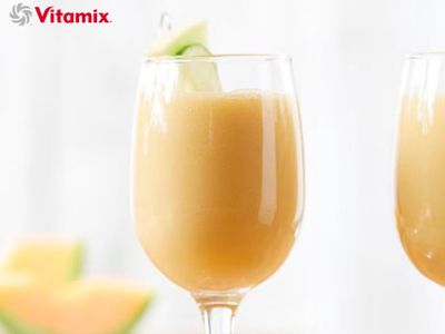 哈密瓜果昔｜Vitamix調理機