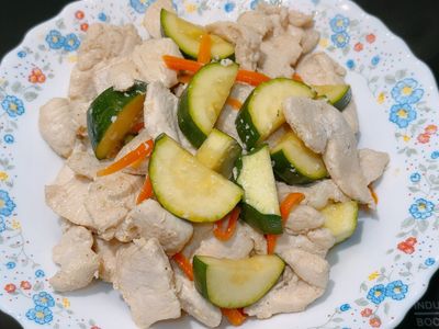 雞胸肉片炒節瓜