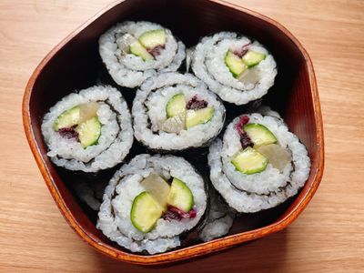 日式紫蘇黃瓜壽司（全素）