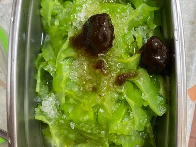 梅漬涼拌苦瓜