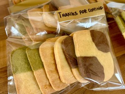 可冷凍備用的奶油曲奇（香草/抹茶/可可）