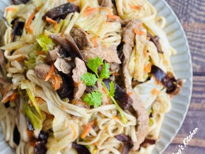 清冰箱沙茶炒麵