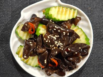 酸甜涼拌川耳(五辛素)