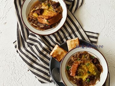 西式湯品｜洋蔥牛肉湯