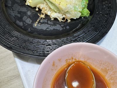 金針菇素蚵仔煎