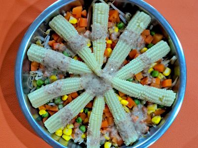 🌱銀芽三色玉米筍🌽