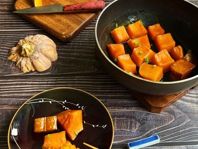 日常便當菜｜味噌煮南瓜