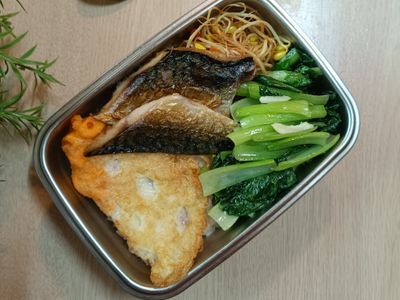 薄鹽鯖魚時蔬便當