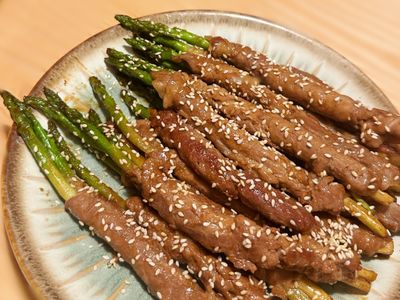 「蘆筍豬肉捲」下班十分鐘輕鬆出菜♥️