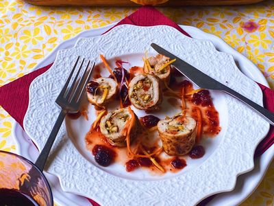 浪漫餐桌提案｜香煎雞胸佐蔓越莓醬汁