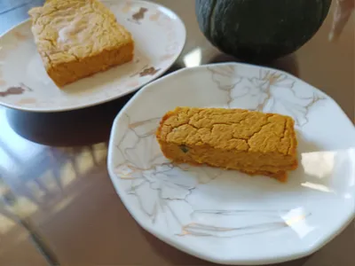 南瓜椰香燕麥蛋糕