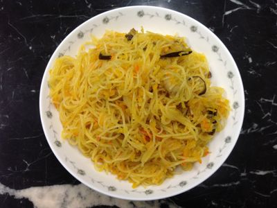 參考食譜 : 南瓜米粉