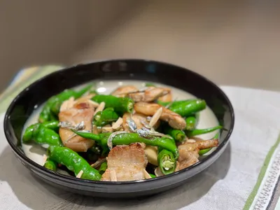 糯米椒肉片