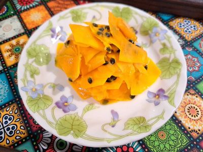 涼拌百香果南瓜