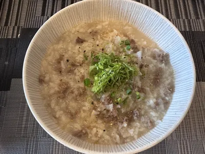 新手筆記-膠原白木耳牛肉粥