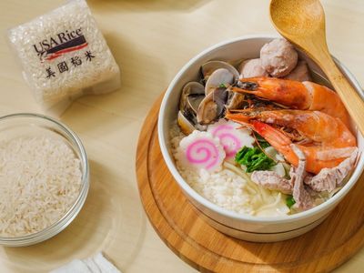 海鮮飯湯(美國稻米)