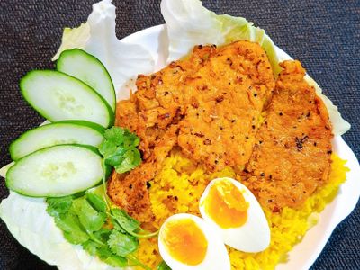越式香茅豬扒飯Thịt Nướng