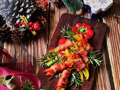 冬日聖誕好食光｜迷迭香培根捲