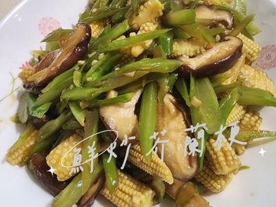 《鮮炒芥蘭梗》